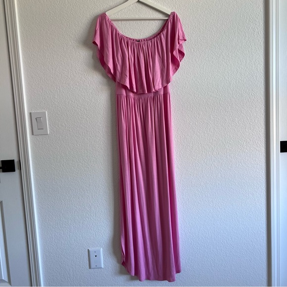 Maxi Dress | Pink | Size Large - Picture 2 of 10